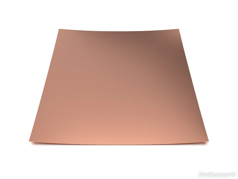 Гладкий лист Мідь КМЕ 0,55×1000×2000