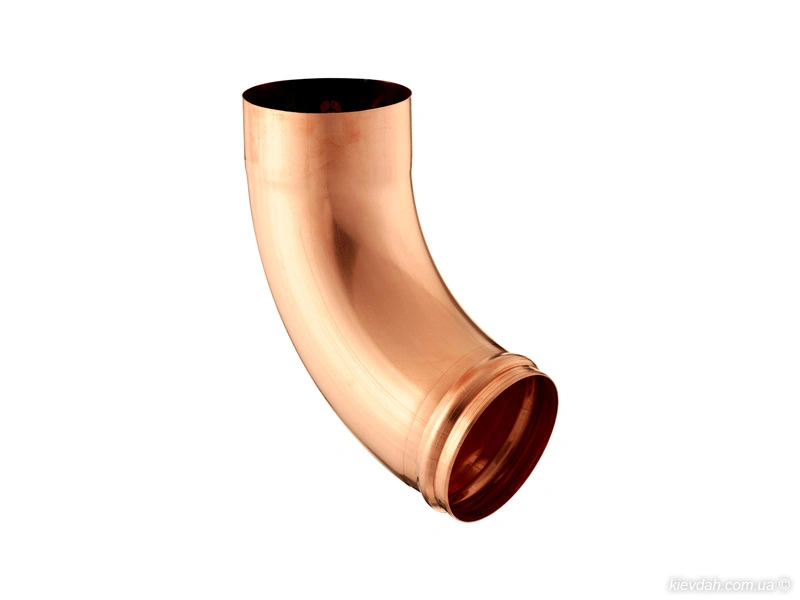 Сливное колено Zambelli 130/80 медь