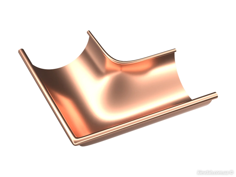 Зовнішній кут 90° Zambelli 130/80 мідь