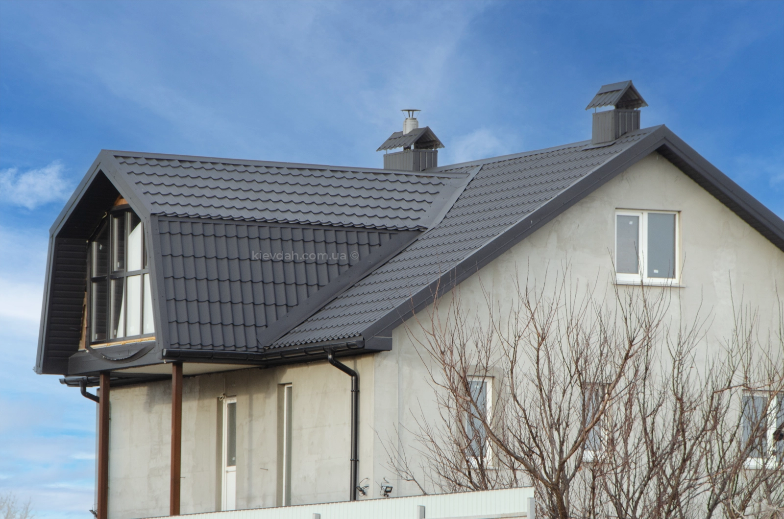 Металлочерепица Украина RAL9005