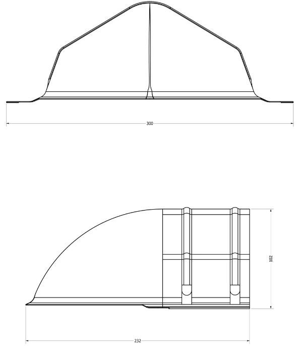 Заглушка конусная ZS-FLAT