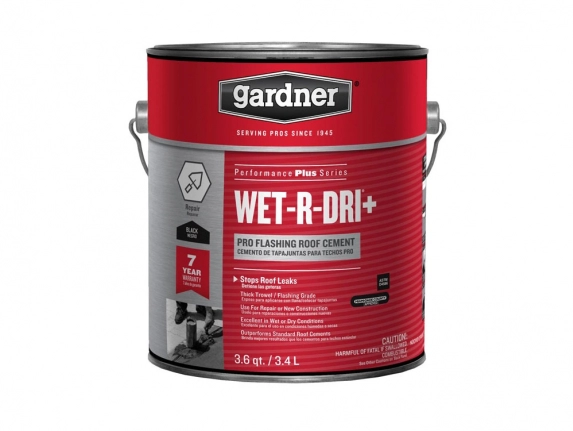 Покрівельна мастика GAF Gardner Wet-R-Dri 3,4 л