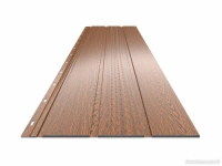 Soffit Line Plannja Poliester WOOD