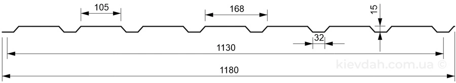 Чертеж профнстистила ПС-15