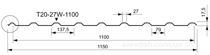 Т20-27W